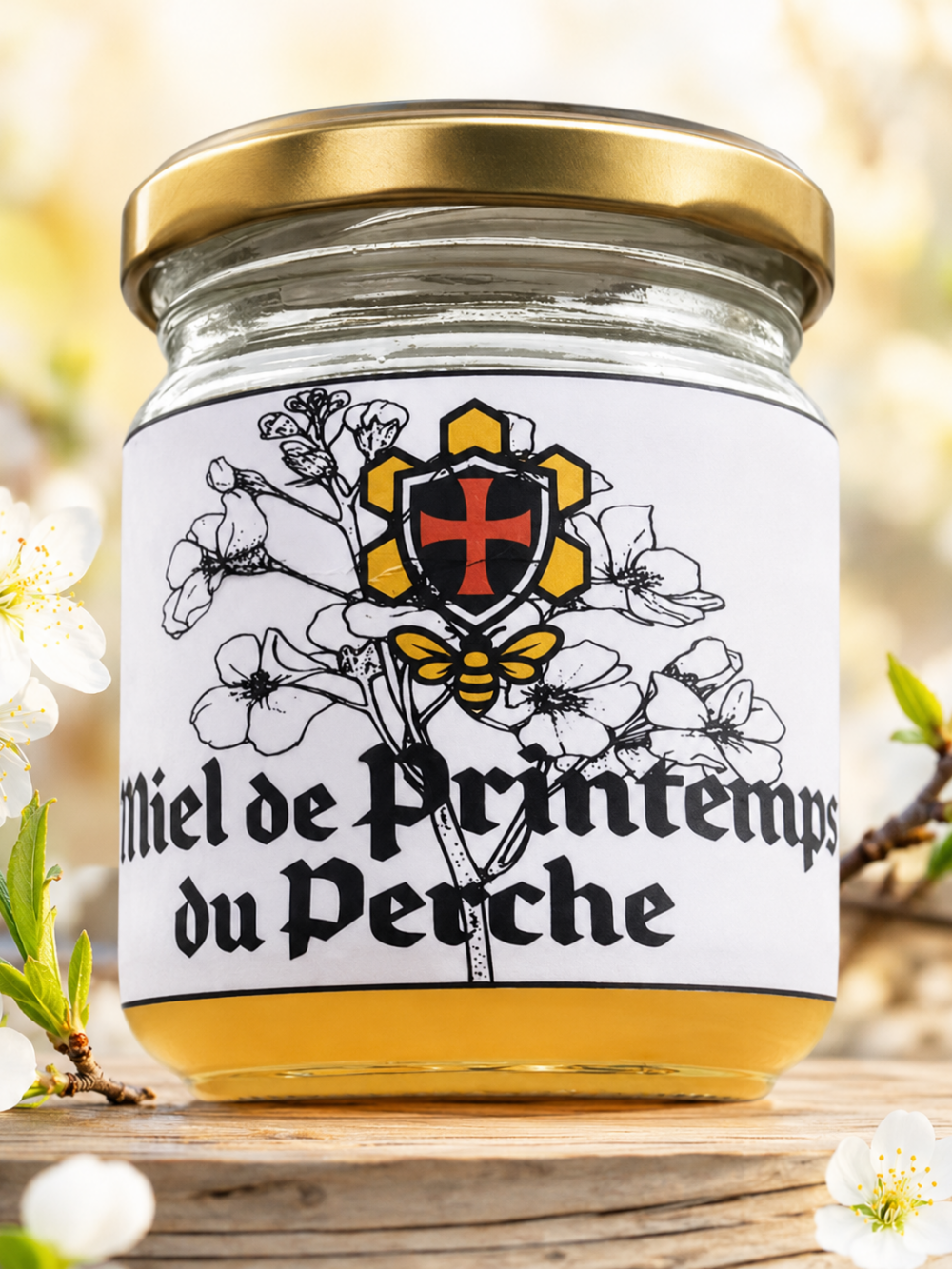 Miel de printemps du Perche 500g
