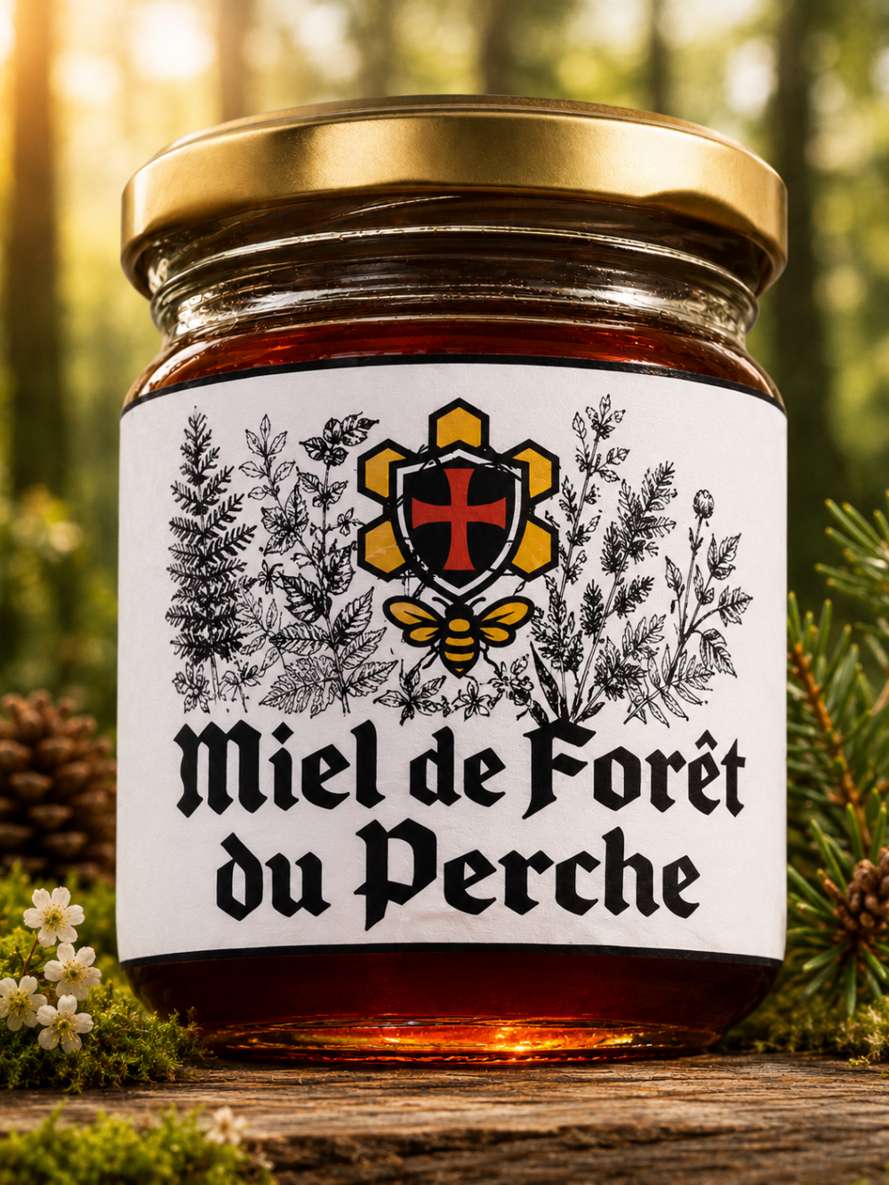 Miel de foret du Perche 500g